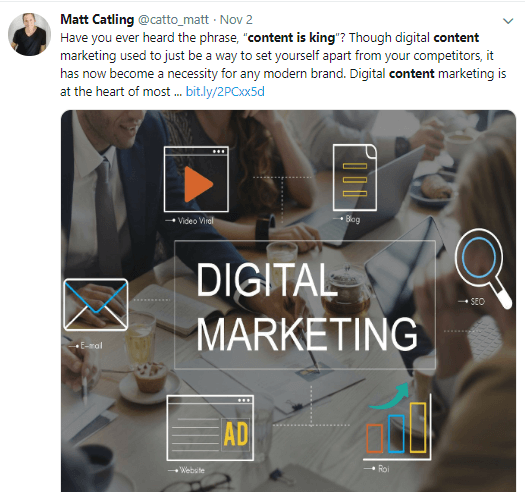 Content is a king in every business