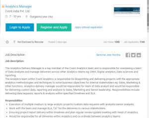 You need this for Analytics Manager Profile